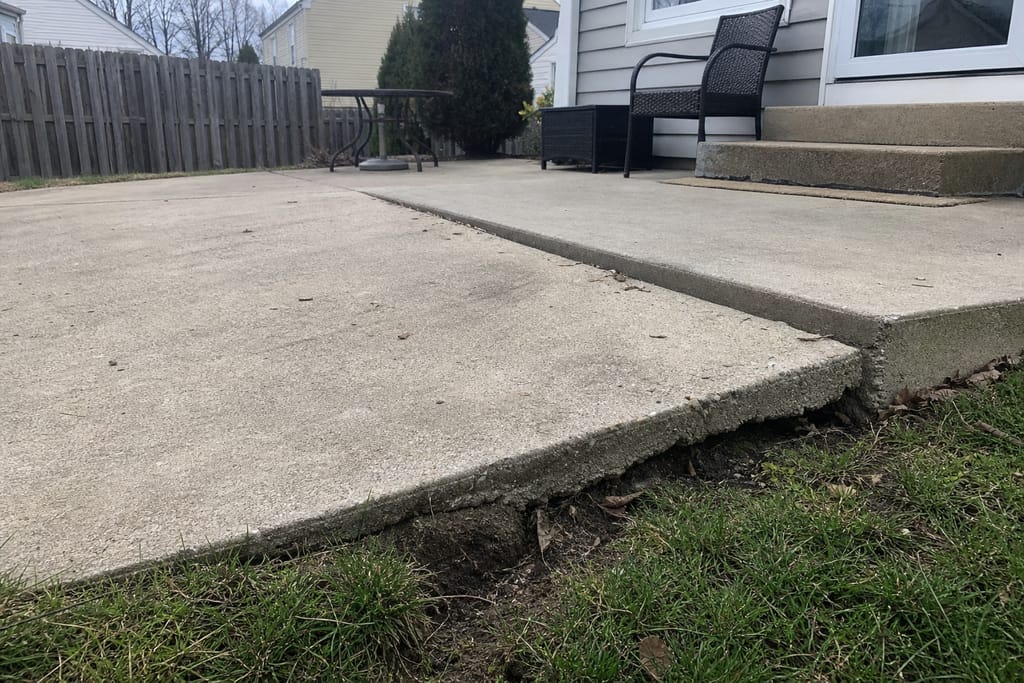 Patio Leveling photo