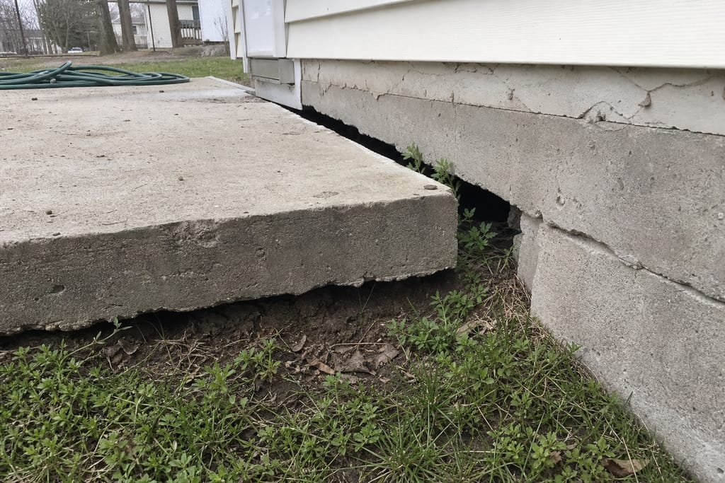 Slab Foundation Void-Fill Stabilization photo